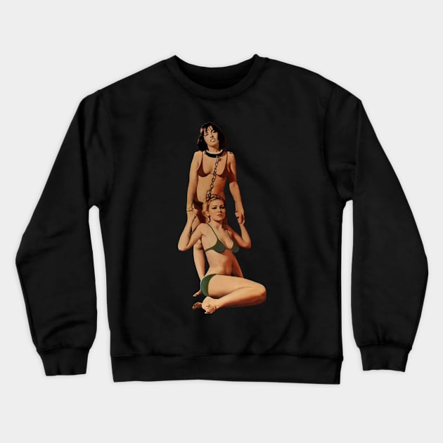 Franco - Slaves Crewneck Sweatshirt by Ebonrook Designs